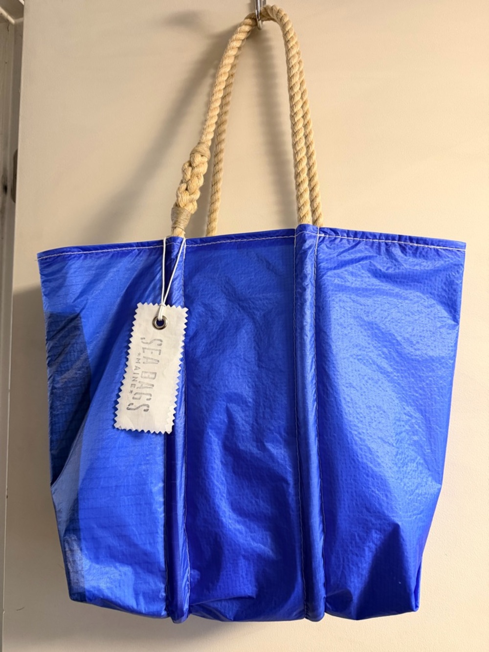 Vintage Seabags Blue Medium Tote NWT Sea Bags Maine
